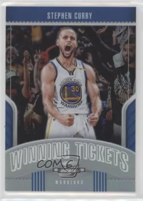 2018-19 Panini Contenders Optic Winning Tickets Prizms Stephen Curry #18