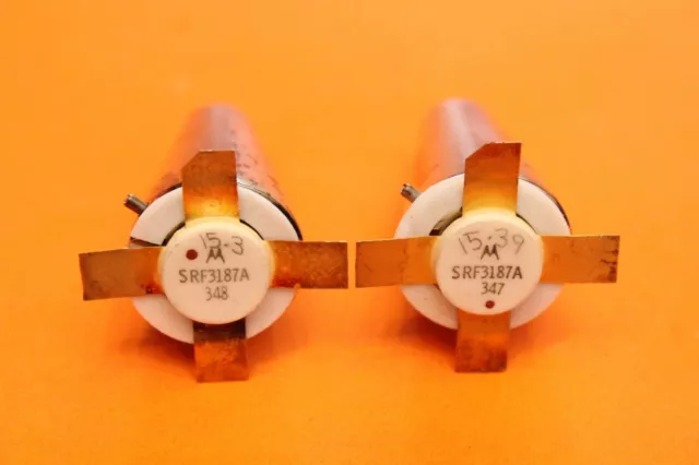 Motorola SRF3187A - Paire Assortie - RF Power Transistor - pour HF-8023 Ampli