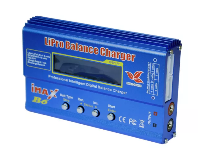 HOT IMAX B6AC 80W RC Lipo Battery Balance Charger Li-po NiMH Battery Chargeur 3