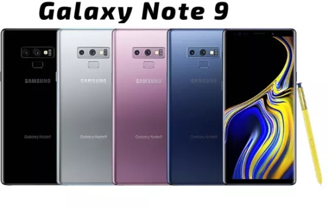 Samsung Galaxy Note 9 SM-N960U 128GB Factory Unlocked Android Smartphone -6.4in-