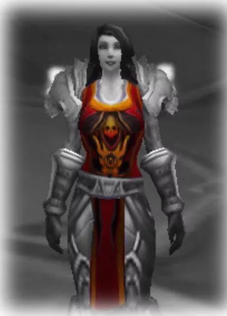 🔥 🔥 🔥  World of Warcraft WoW TCG Loot - TABARD OF FLAME Red Landro Longshot