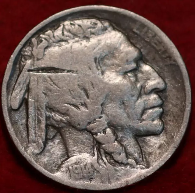 1914-S San Francisco Mint Buffalo Nickel