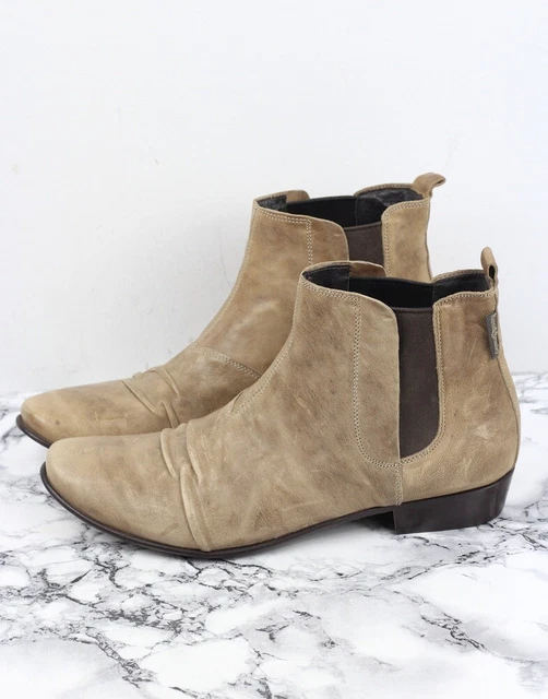 Russell & Bromley Fauve Marron Classique Cuir Bottines, Pointure Eu 39 /UK 6
