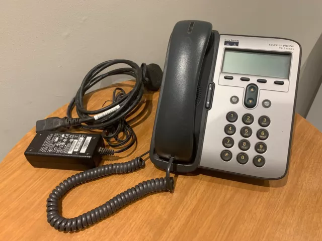 CISCO 7912 comprend adaptateur secteur SÉRIE CP-7912G TÉLÉPHONE D'AFFAIRES IP 2