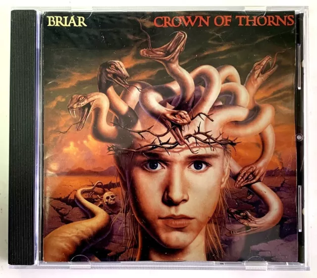 Briar - "Crown Of Thorns" -  CD  - 1988 Japan Import -  CBS/Sony  - Hard Rock CD