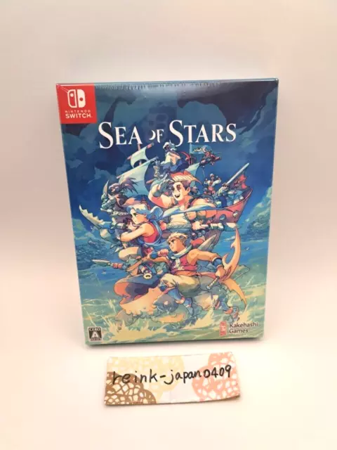SEA OF STARS (Nintendo Switch) with Sticker and 2 Sound truck CD,  Multi-Language