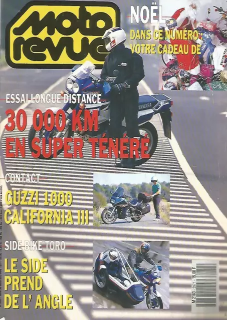 Moto Revue N°2971 Super Tenere / Guzzi 1000 / California Iii / Side Bike Toro