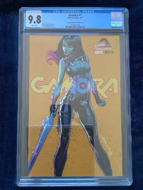 Gamora #1 CGC 9.8 - J Scott Campbell Variant Edition B