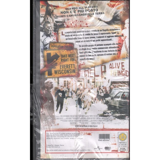 DAWN OF THE Dead VHS Zack Snyder Univideo - 748225594U Sealed £29.81 ...