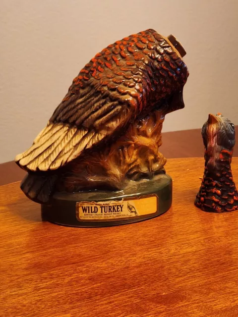 1970s Austin Nichols Wild Turkey Whiskey Decanter #7