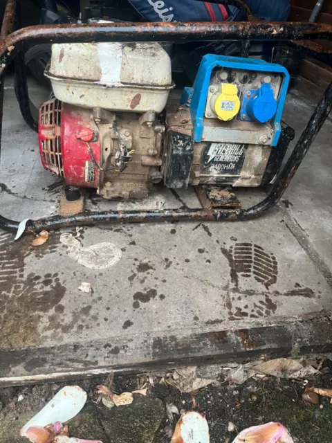 used honda petrol generator