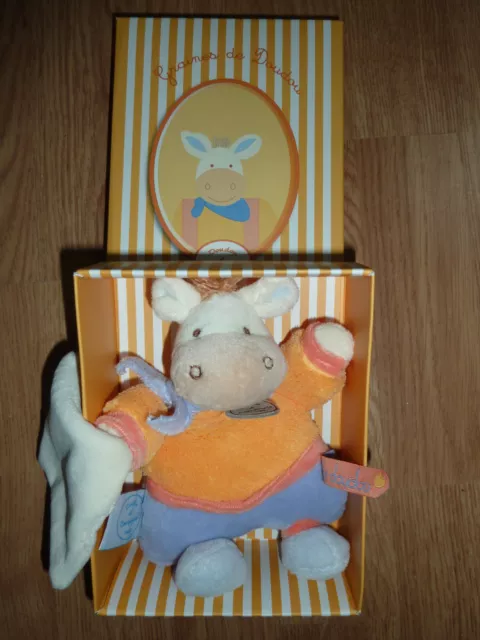 graines de Doudou et Compagnie ane ass esel cheval horse jaune orange mouchoir 9