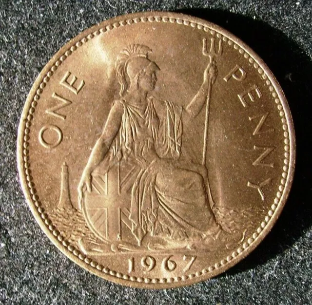 1967 British Uncirculated Large Penny