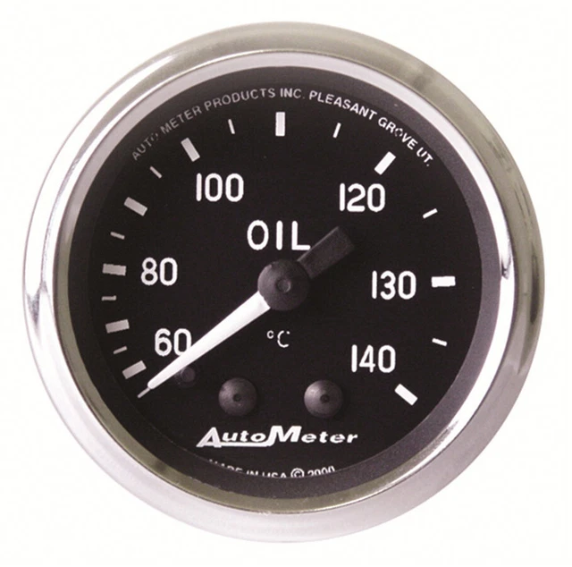 AUTOMETER 2-1/16in Cobra Series Oil Temp Gauge 201008