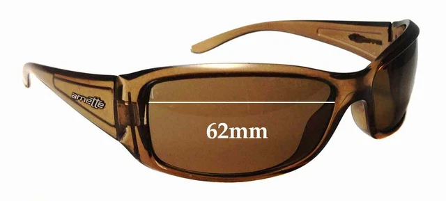 SFx Replacement Sunglass Lenses fits Arnette Caller AN4127 - 62mm Wide