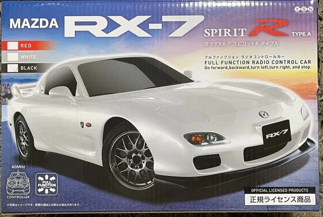 Service Function MAZDA RX-7 SPIRIT R Type A Black Full-Function RC Car £89.40 - PicClick UK