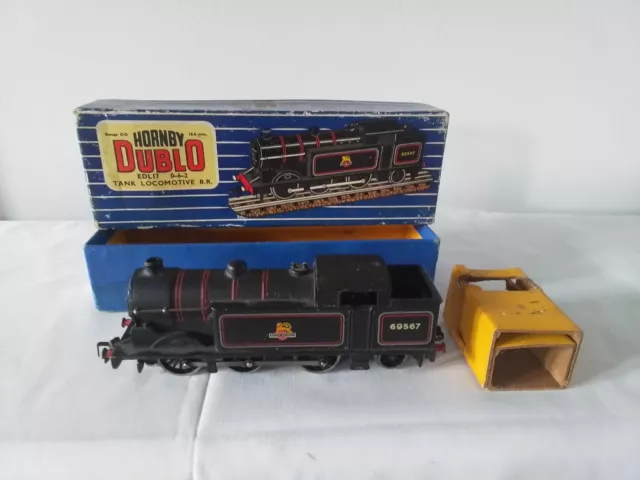 Hornby Dublo 3-Rail Edl17 'Gloss' Br 0-6-2 Tank Locomotive 69567 Boxed