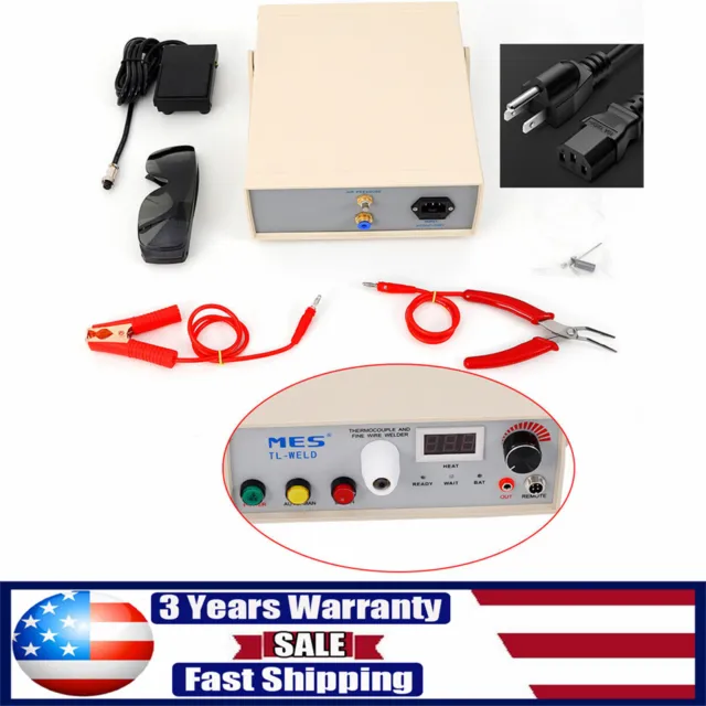 TL-WELD Desktop Manual Thermocouple Welder Temperature Wire Welding Machine USA