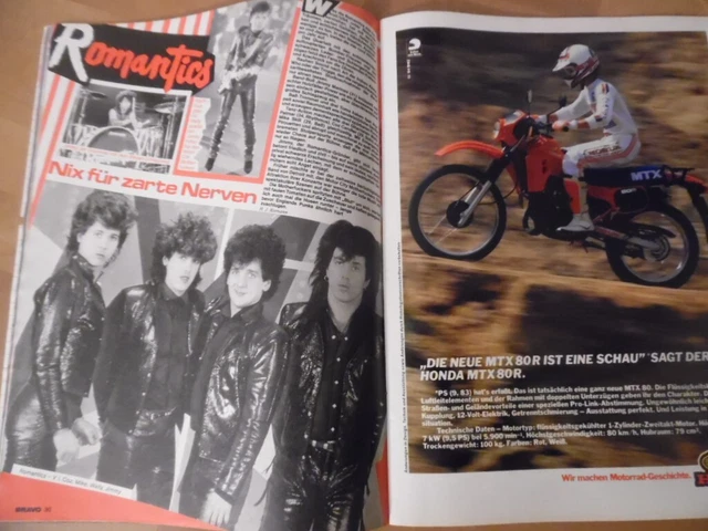 BRAVO  10-1984 D Nena Andrew Fletscher Gazebo Duran Thompson Twins Nino Rob Lowe 9