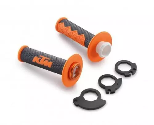 KTM 78102924000 COPPIA MANOPOLE LOCK-ON  ENDURO EXC EXC-F  dal 2006 al 2016