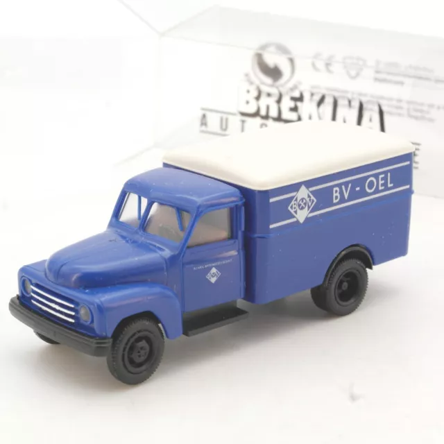 Valigia Brekina 1:87 37083 Hanomag L28 camion BV ARAL in IMBALLO ORIGINALE QR1876