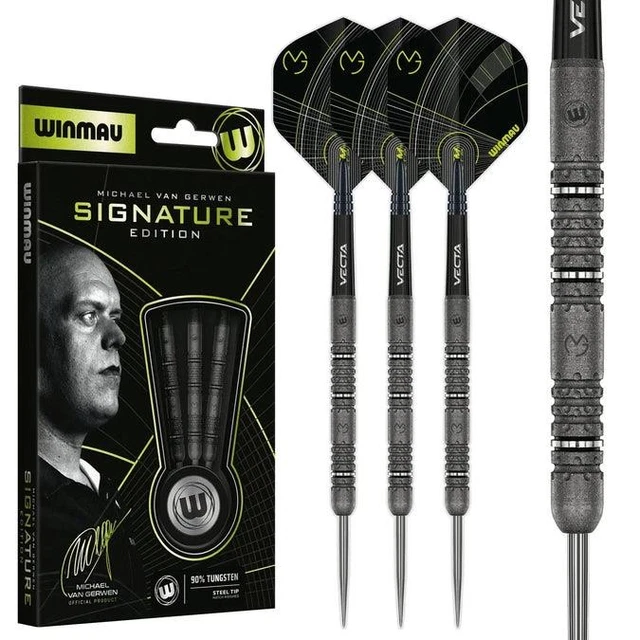 Winmau Michael van Gerwen MVG Signature Edition 90% Steel Tip Darts