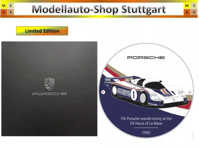 Porsche 956 Racing Collection - Grill Badge / Plaque - Edition Limitée - Neuf