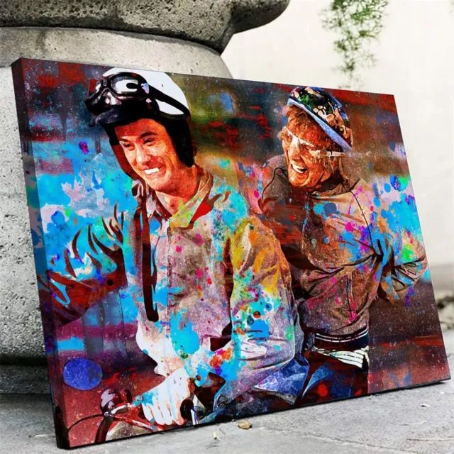 Funny Canvas Poster Art Dumb and Dumber Movie Wall Art Poster Wall Decor Prints