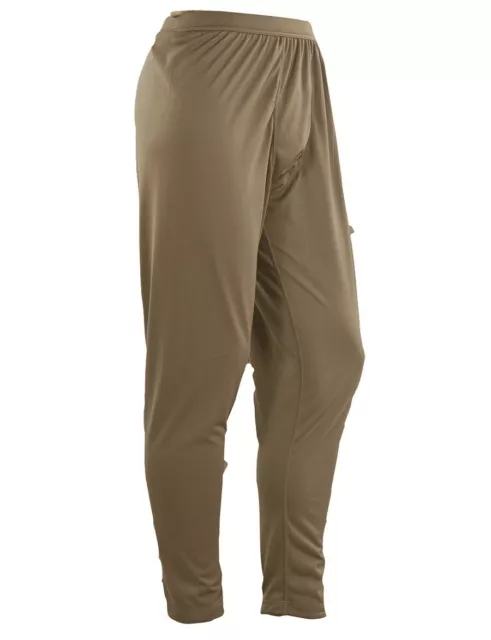 NWT Military Gen III Level 1 ECWCS Silk Weight Pants Coyote Brown thermal MEDIUM