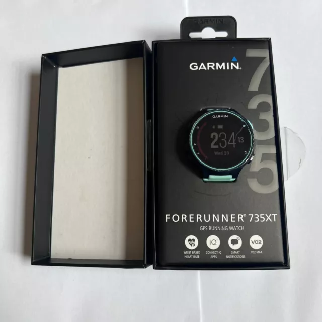 Garmin Forerunner 735XT GPS Running/triathlon Watch Midnight Frost Blue - Used