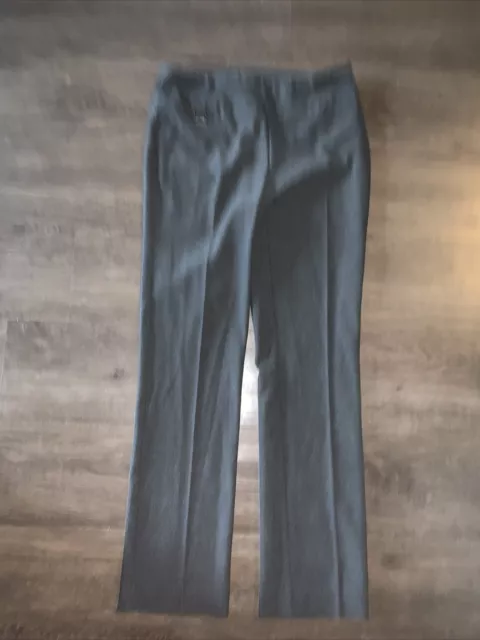 Lisette L Montreal Women’s Grey Pull On Stretch patterned pants Sz m/l