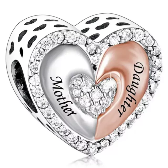 Rose gold sales daughter charm