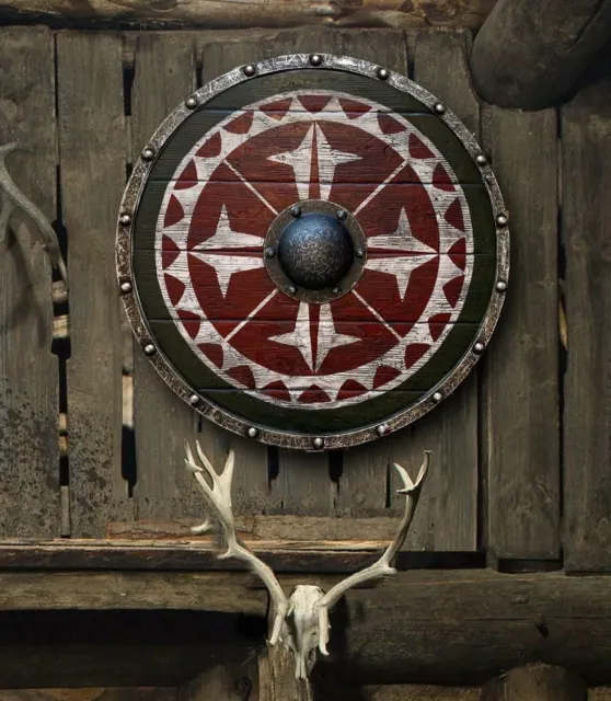 Medieval Uhtred Last Kingdom Authentic Viking Shield