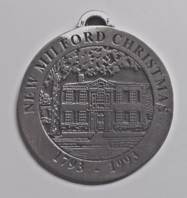 Elijah Boardman House New Milford Historical Society Pewter Medallion