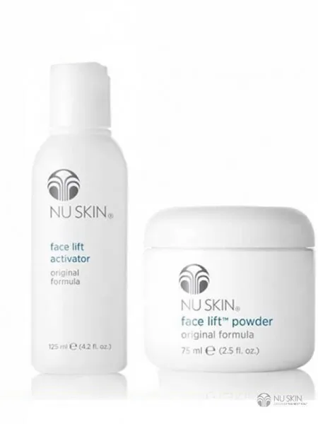 Nu Skin Nuskin Face Lift Powder (75g) and Activator (125ml) - Original Formula