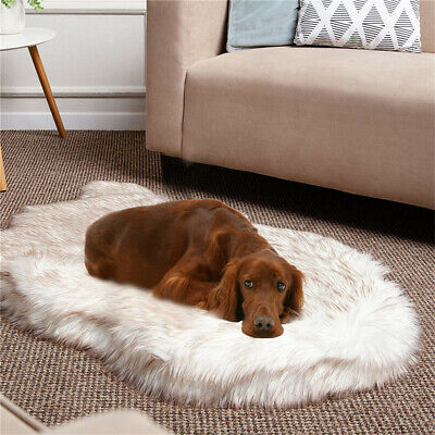 Calming Dog Bed Washable Faux Fur Orthopedic Dog Cat Bed Dogs Foam Cushion Mat
