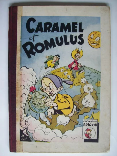 Sirius Caramel et Romulus Dupuis journal de Spirou 1946 TBE intérieur neuf