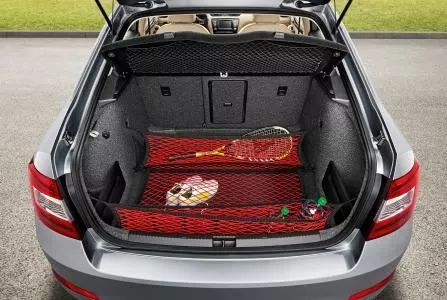 Skoda Octavia Estate (A7) Luggage Nets - Red (5E0017700)