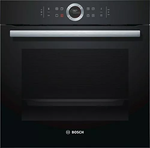 Bosch HBG675BB1 Vulkan Schwarz Backofen Einbaubackofen 71 L TFT Display EEK A+