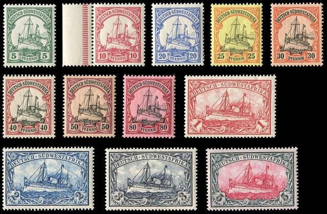 Deutsche Kolonien Südwestafrika, 1901, 12 - 23, postfrisch, ...