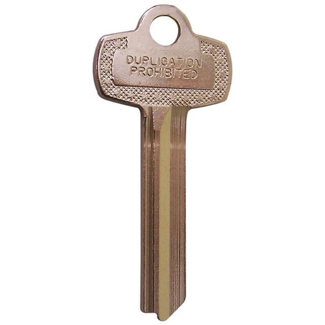Llavero en blanco KABA ILCO 1A1D1, NS,1A1D1, Best,PK50