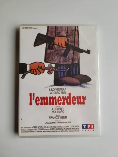 Dvd L'emmerdeur Lino Ventura/Jacques Brel Neuf Sous Blister