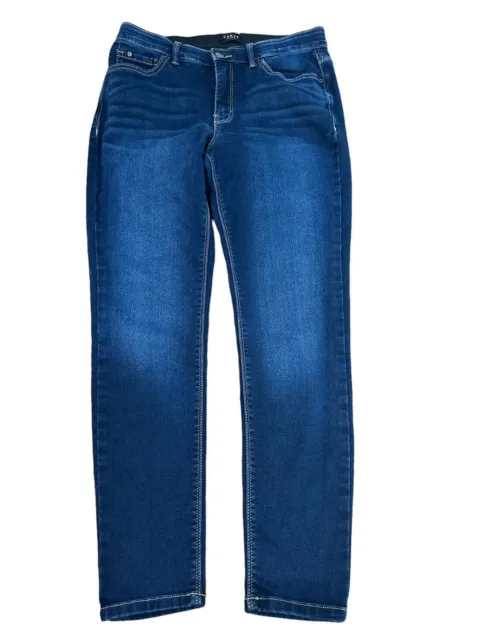 Sofia Vergara Jeans Womens Size 8 Blue Skinny Ankle Dark Wash
