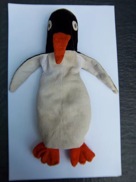 très ancien Pingouin peluche ou doudou vintage en bon état