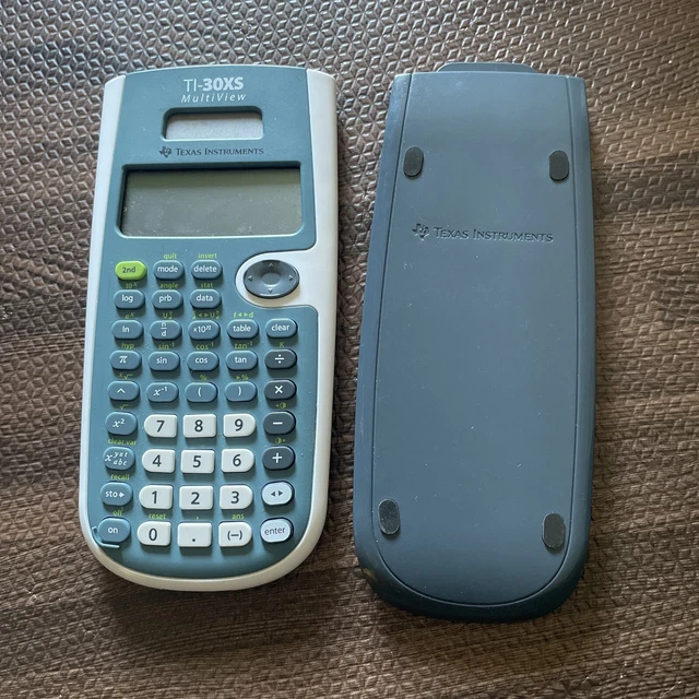 Texas Instruments TI-30XS MultiView Scientific Calculator - 16-Digit LCD With MathPrint