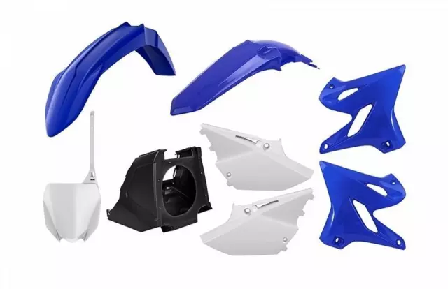 Polisport Kit de Revestimiento Azul/Blanco/Negro 90899 para Yamaha YZ 125 YZ 250