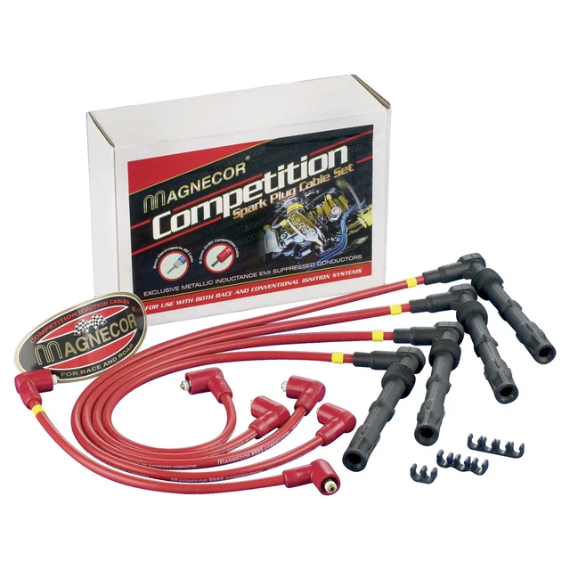 Magnecor 8,5 mm cavi di accensione motore ad alte prestazioni - rosso - (45338)