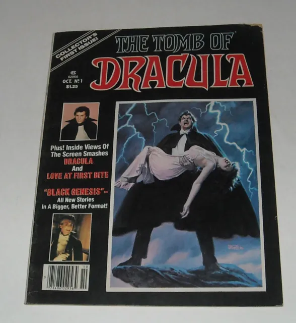 TOMB of DRACULA # 1 MARVEL COMICS October 1979 MAGAZINE FRANK LANGELLA FILM