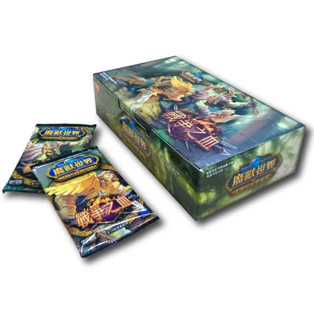 T-Chinese DRUMS OF WAR Booster 24 Sealed Packs WOW World of Warcraft