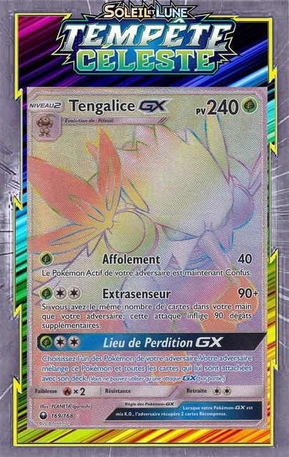Tengalice GX Secret-SL07:Celestial Storm-169/168 - New French Pokemon Card